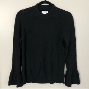 calvin klein sweater w/ bell sleeves
